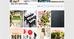Desktop Screenshot of deontwerpers.nl